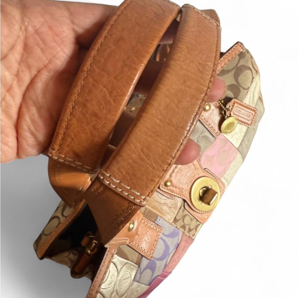 Coach Patchwork Leather legacy Tote Bag - Picture 2 of 6